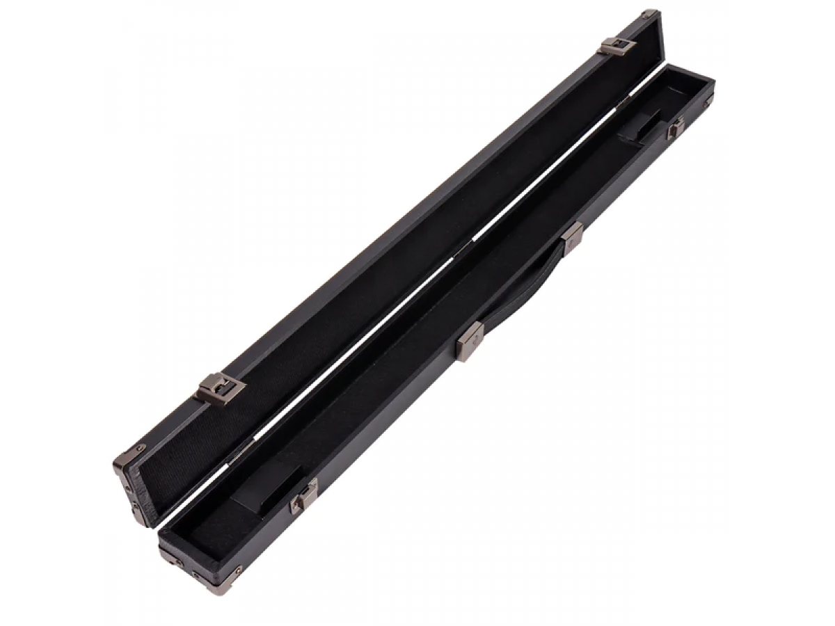 Caja de Billar de Polipiel Dura Negra 1x1 Caja para Tacos de Billar para Taco de billar de 2 piezas Caja de Billar de Polipiel Dura Negra 1x1 Caja para Tacos de Billar para Taco de billar de 2 piezas