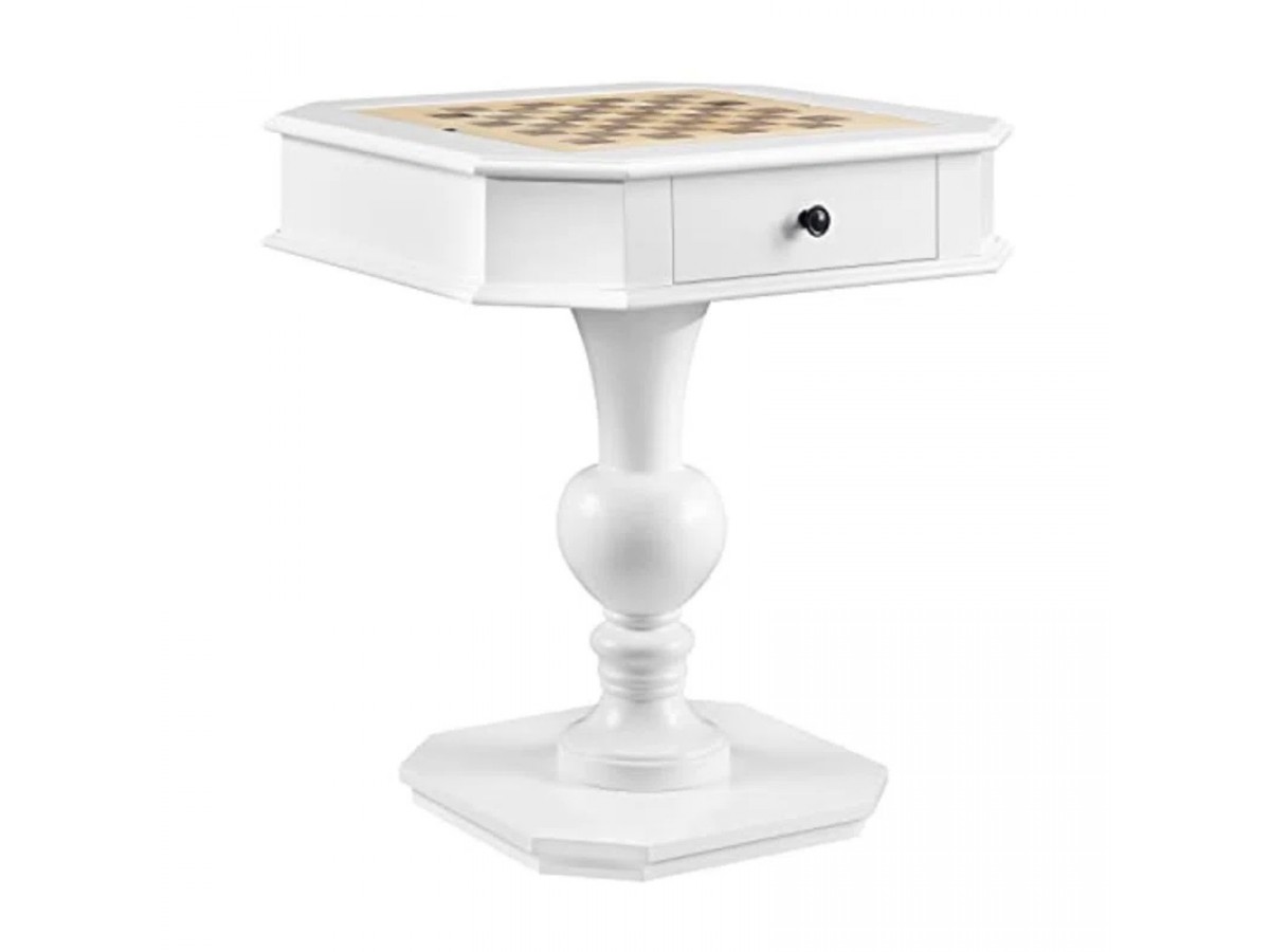 Mesa de Juegos para Ajedrez, Damas y Backgammon en Madera