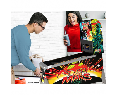 Arcade1Up Williams Bally Attack desde Mars Pinball Digital