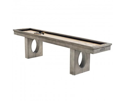 Mesa de Shuffleboard para Exteriores Barbington Billiards de 11 pies con Campo de Juego para Todo Clima y Set de 8 Discos