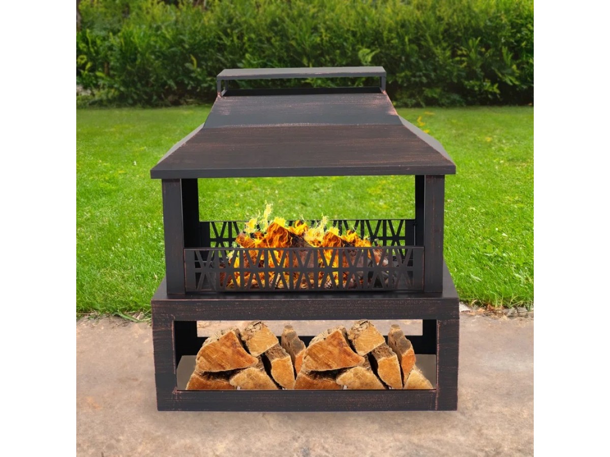 Chimenea para Exteriores en Acero