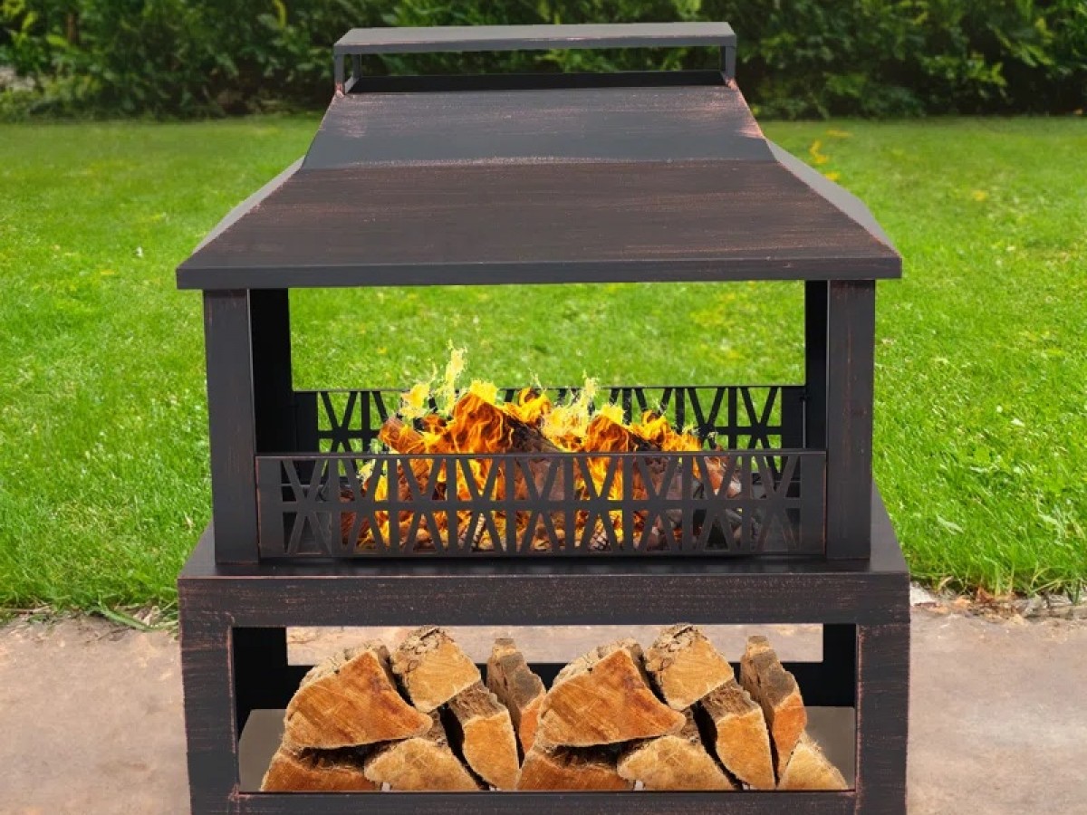 Chimenea para Exteriores en Acero