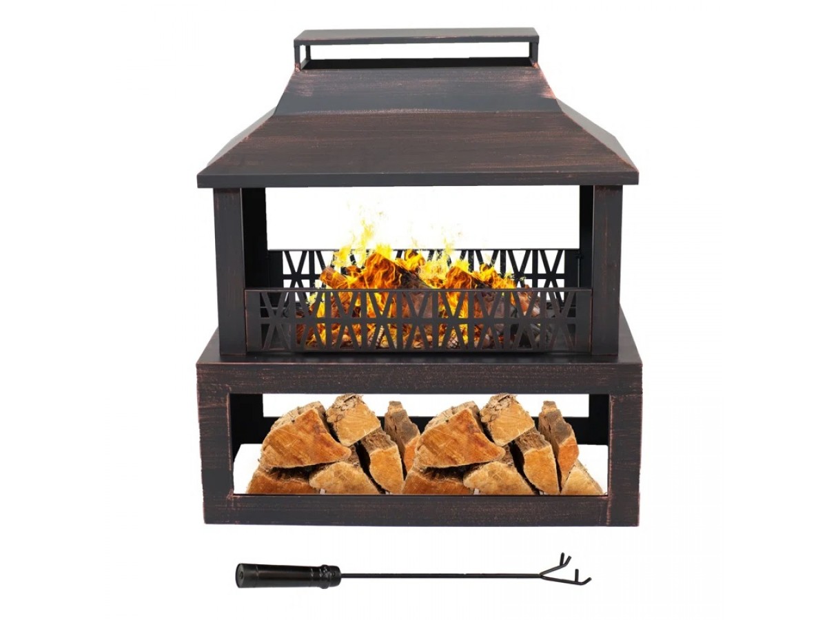 Chimenea para Exteriores en Acero