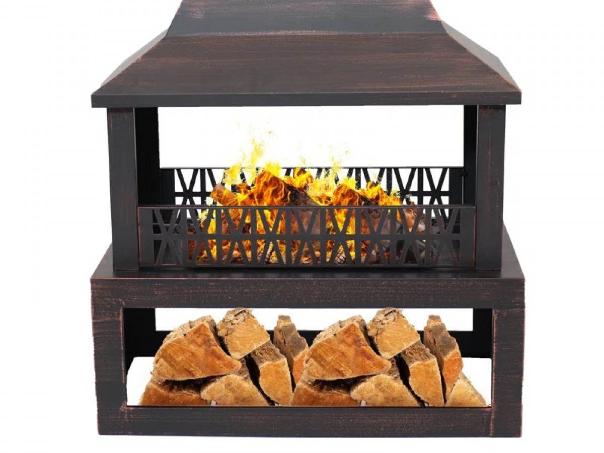 Chimenea para Exteriores en Acero