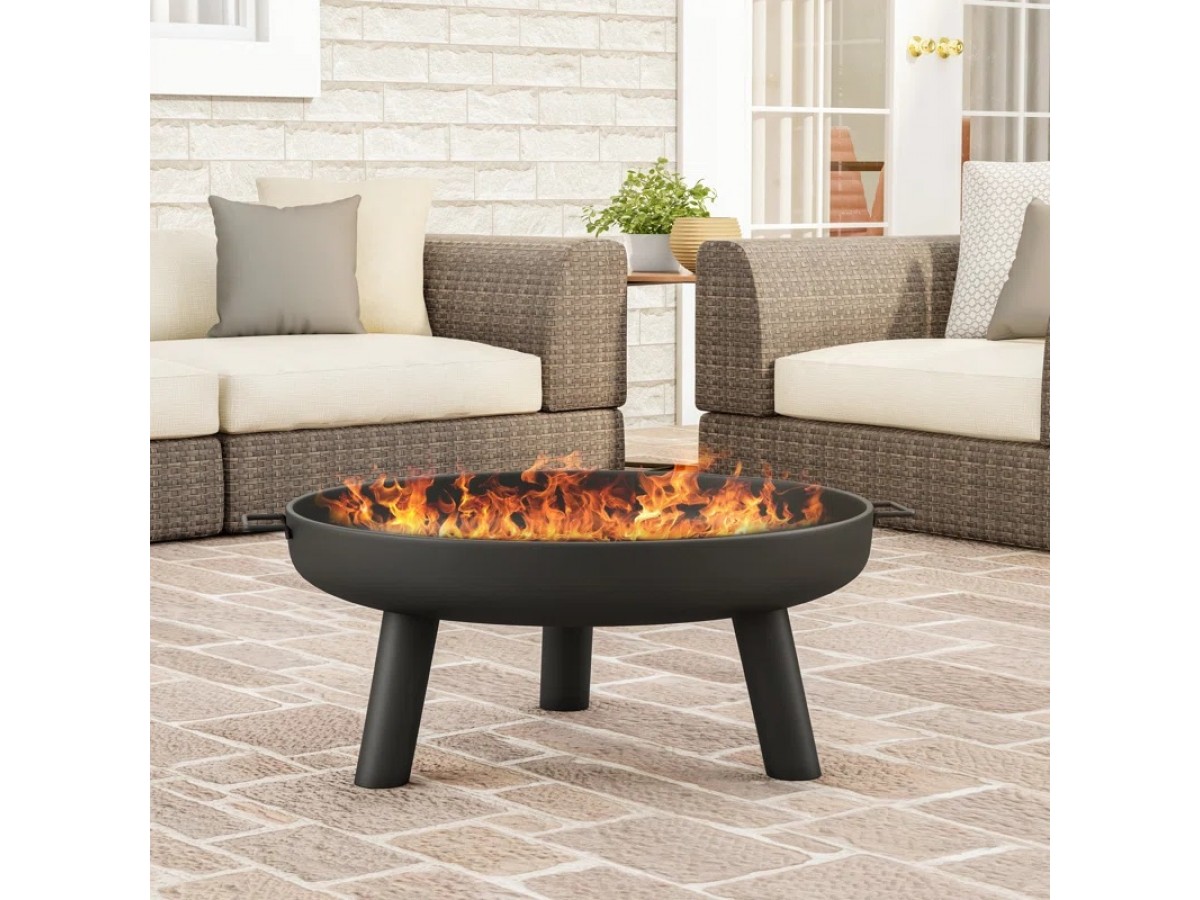 Fogon de Acero para Fogata de Leña al Aire Libre