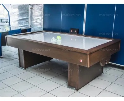 Mesa de Air Hockey Home Color Nogal Mesa de Air Hockey Home Color Nogal