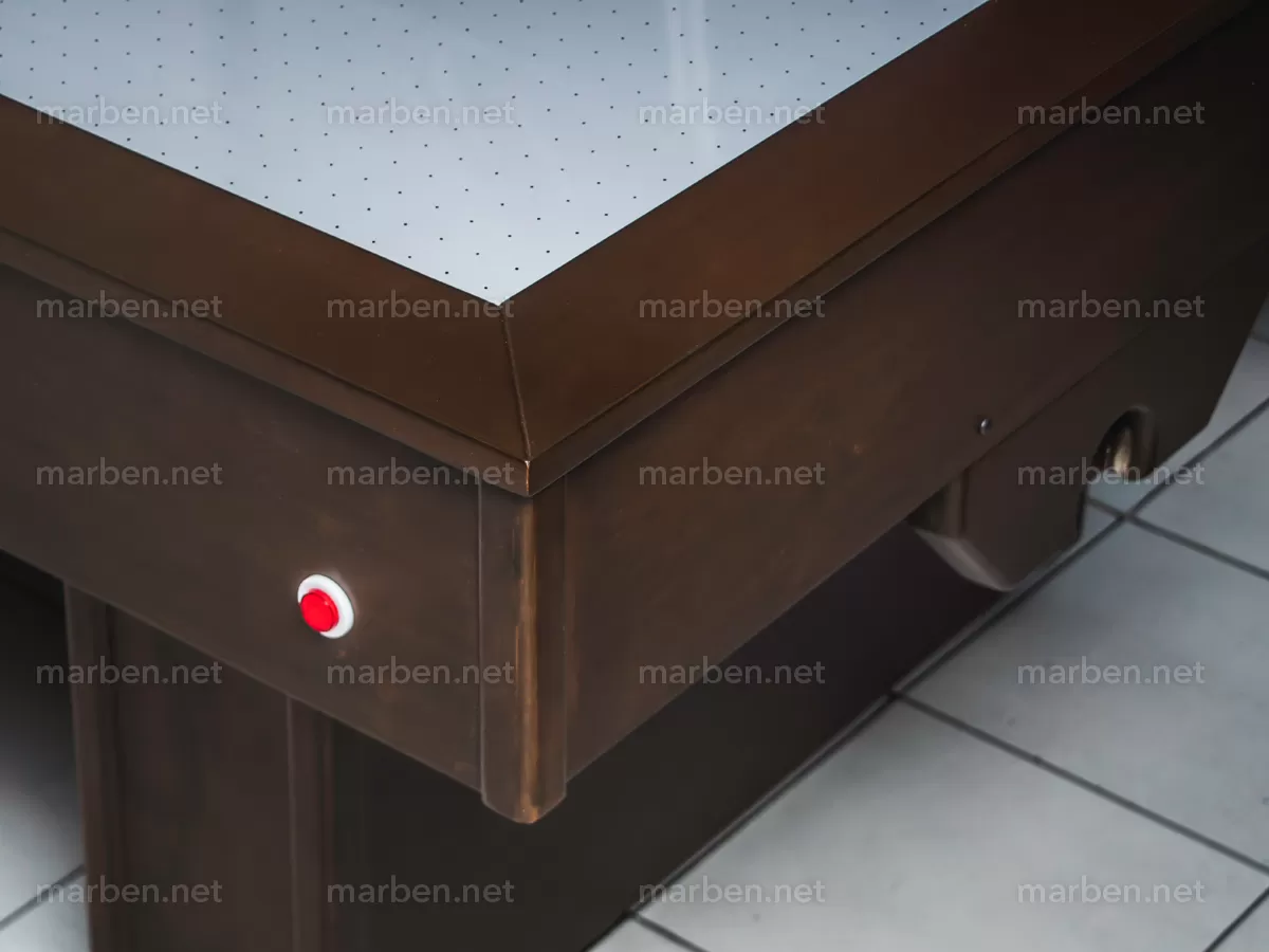 Mesa de Air Hockey Home Color Nogal Mesa de Air Hockey Home Color Nogal