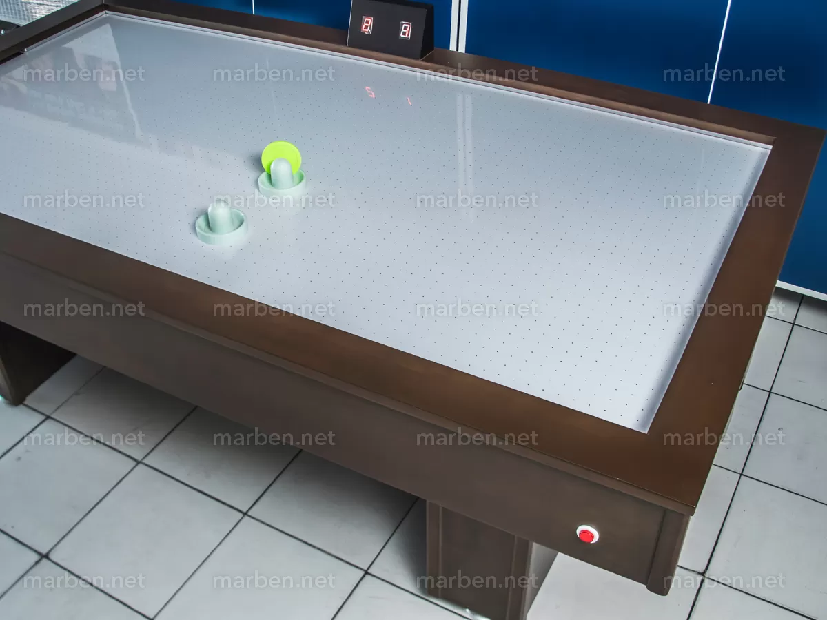 Mesa de Air Hockey Home Color Nogal Mesa de Air Hockey Home Color Nogal