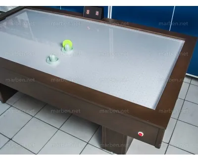 Mesa de Air Hockey Home Color Nogal Mesa de Air Hockey Home Color Nogal