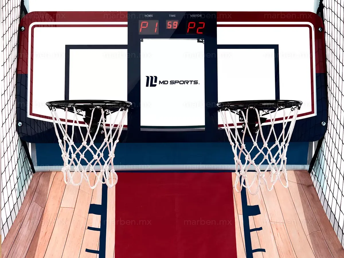 Juego de Básquetbol plegable para dos jugadores - MD Heavy Duty