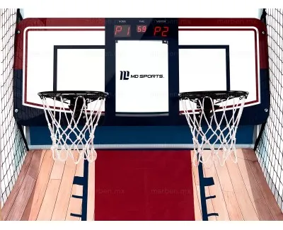 Juego de Básquetbol plegable para dos jugadores - MD Heavy Duty
