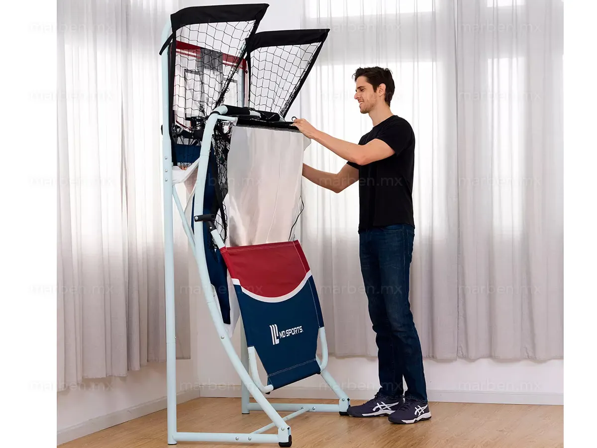 Juego de Básquetbol plegable para dos jugadores - MD Heavy Duty