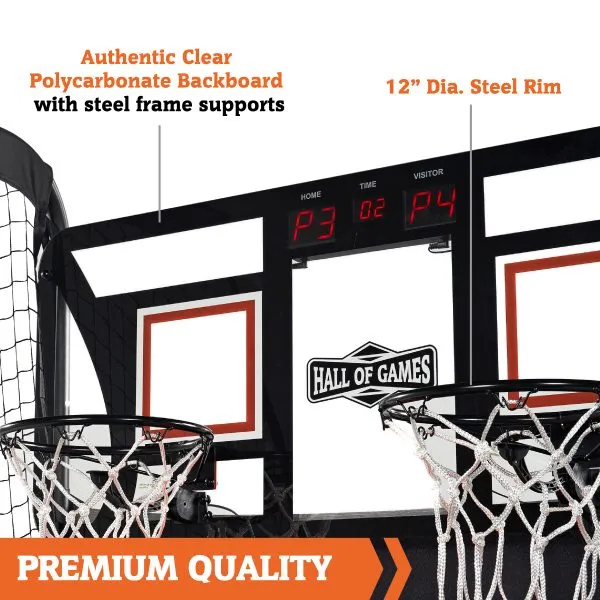 Juego de Basketball Electrónico Plegable para 2 Jugadores Juego de Basketball Electrónico Plegable para 2 Jugadores