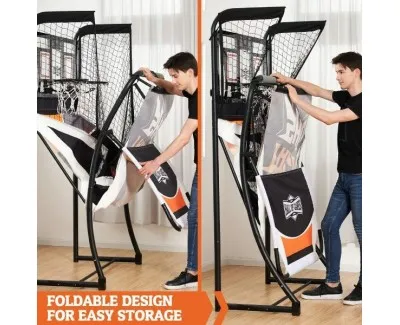 Juego de Basketball Electrónico Plegable para 2 Jugadores Juego de Basketball Electrónico Plegable para 2 Jugadores