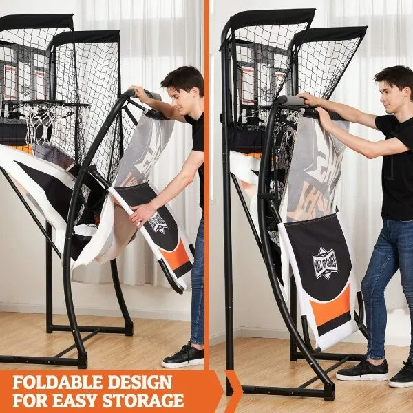 Juego de Basketball Electrónico Plegable para 2 Jugadores Juego de Basketball Electrónico Plegable para 2 Jugadores