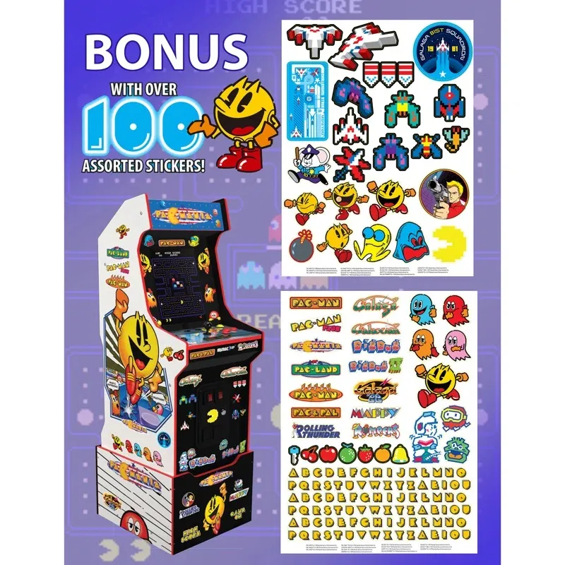 Maquina Arcade Pacman Personalizado con Pac-Mania incluye 14 juegos Maquina Arcade Pacman Personalizado con Pac-Mania incluye 14 juegos