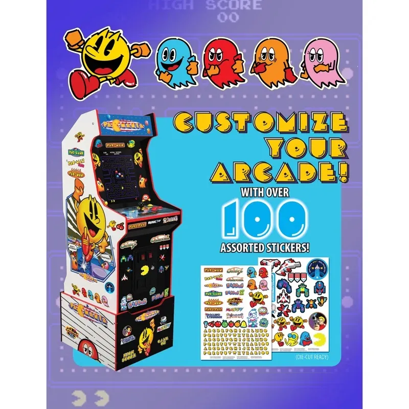 Maquina Arcade Pacman Personalizado con Pac-Mania incluye 14 juegos Maquina Arcade Pacman Personalizado con Pac-Mania incluye 14 juegos