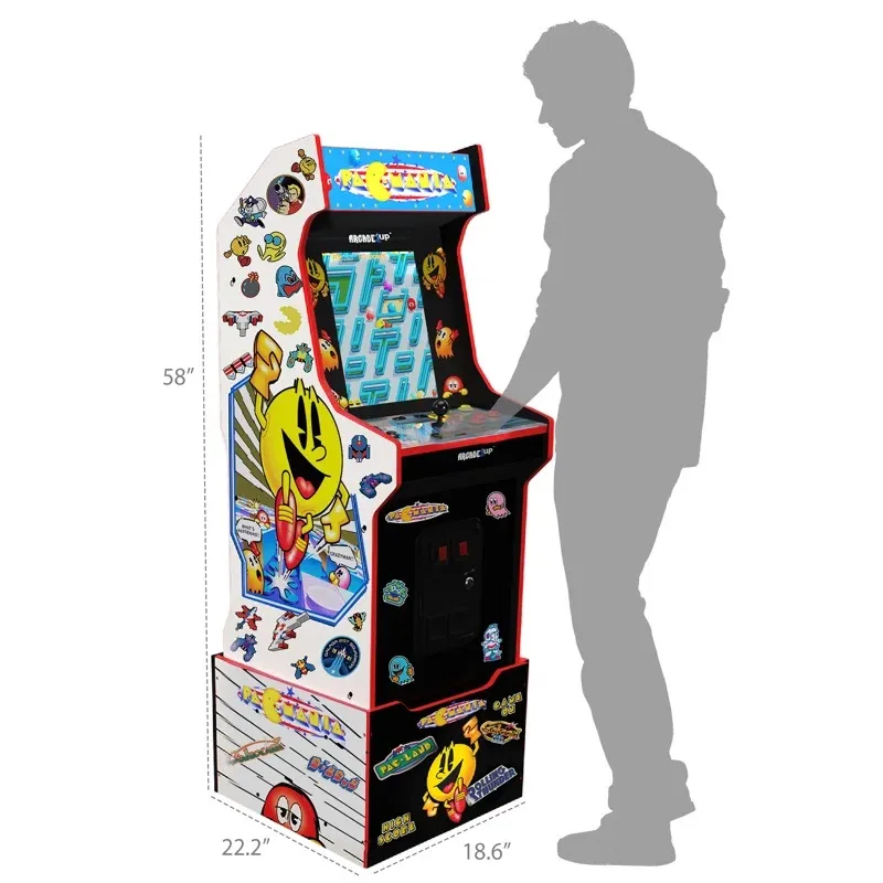 Maquina Arcade Pacman Personalizado con Pac-Mania incluye 14 juegos Maquina Arcade Pacman Personalizado con Pac-Mania incluye 14 juegos
