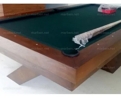 Mesa de Billar Bauhaus - Color Nogal Americano