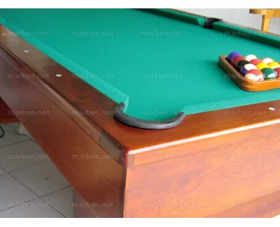 Mesa de Billar California Madera Pino Color Olmo Tamaño 7 Ft