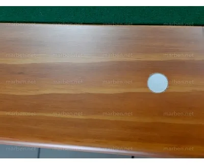 Mesa de Billar California Madera Pino Color Olmo Tamaño 7 Ft