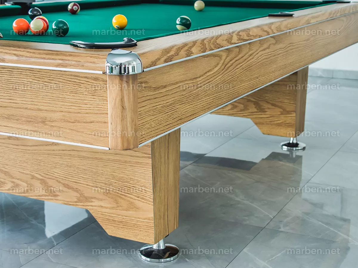 Mesa de Billar Eliminator - Color Encino Mesa de Billar Eliminator - Color Encino
