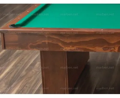Mesa de Billar Monterrey Color Imitación Parota Tamaño Estándar