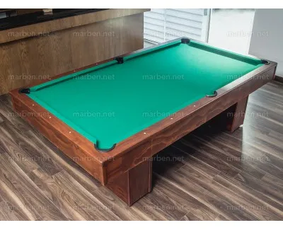 Mesa de Billar Monterrey Color Imitación Parota Tamaño Estándar