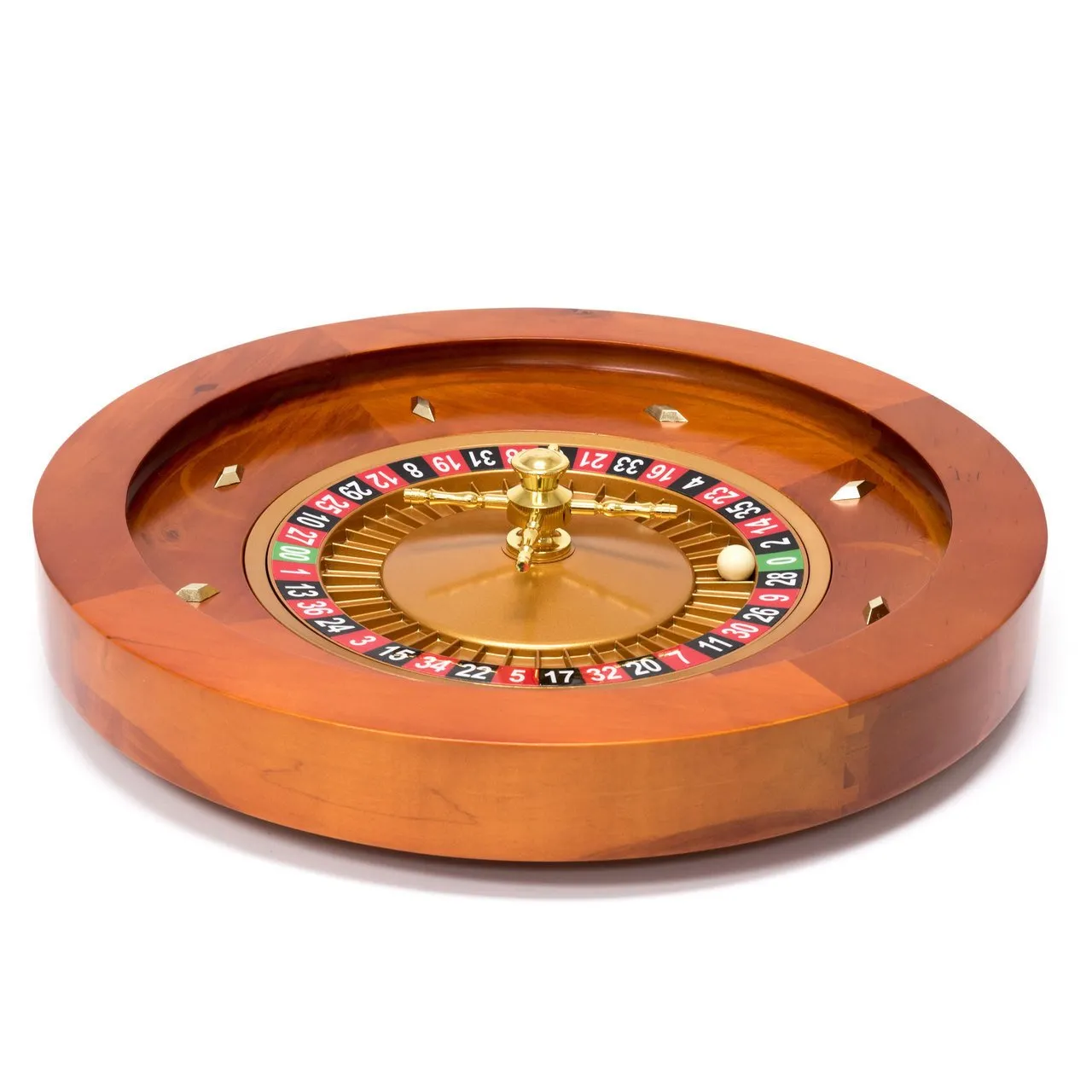 Guirnalda de rueda de ruleta de madera Ormromra DLM564