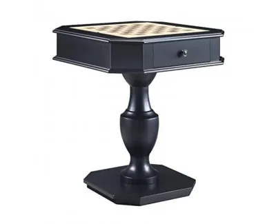 Mesa de Juegos para Ajedrez, Damas y Backgammon en Madera Mesa de Juegos para Ajedrez, Damas y Backgammon en Madera