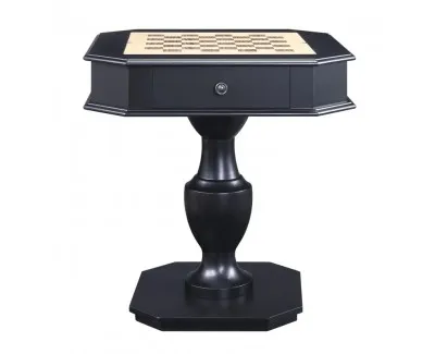 Mesa de Juegos para Ajedrez, Damas y Backgammon en Madera Mesa de Juegos para Ajedrez, Damas y Backgammon en Madera