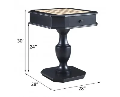Mesa de Juegos para Ajedrez, Damas y Backgammon en Madera Mesa de Juegos para Ajedrez, Damas y Backgammon en Madera