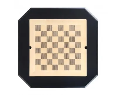 Mesa de Juegos para Ajedrez, Damas y Backgammon en Madera Mesa de Juegos para Ajedrez, Damas y Backgammon en Madera