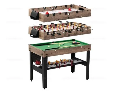 Mesa Multijuegos 3 en 1 de 48 Pulgadas MD Sports Mesa Multijuegos 3 en 1 de 48 Pulgadas MD Sports
