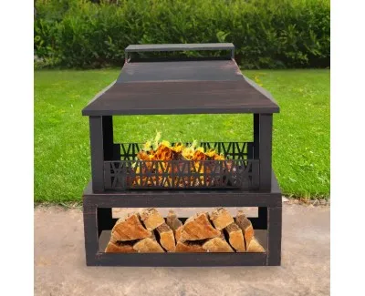 Chimenea para Exteriores en Acero Chimenea para Exteriores en Acero