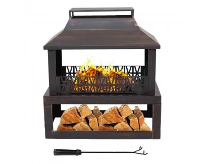 Chimenea para Exteriores en Acero Chimenea para Exteriores en Acero