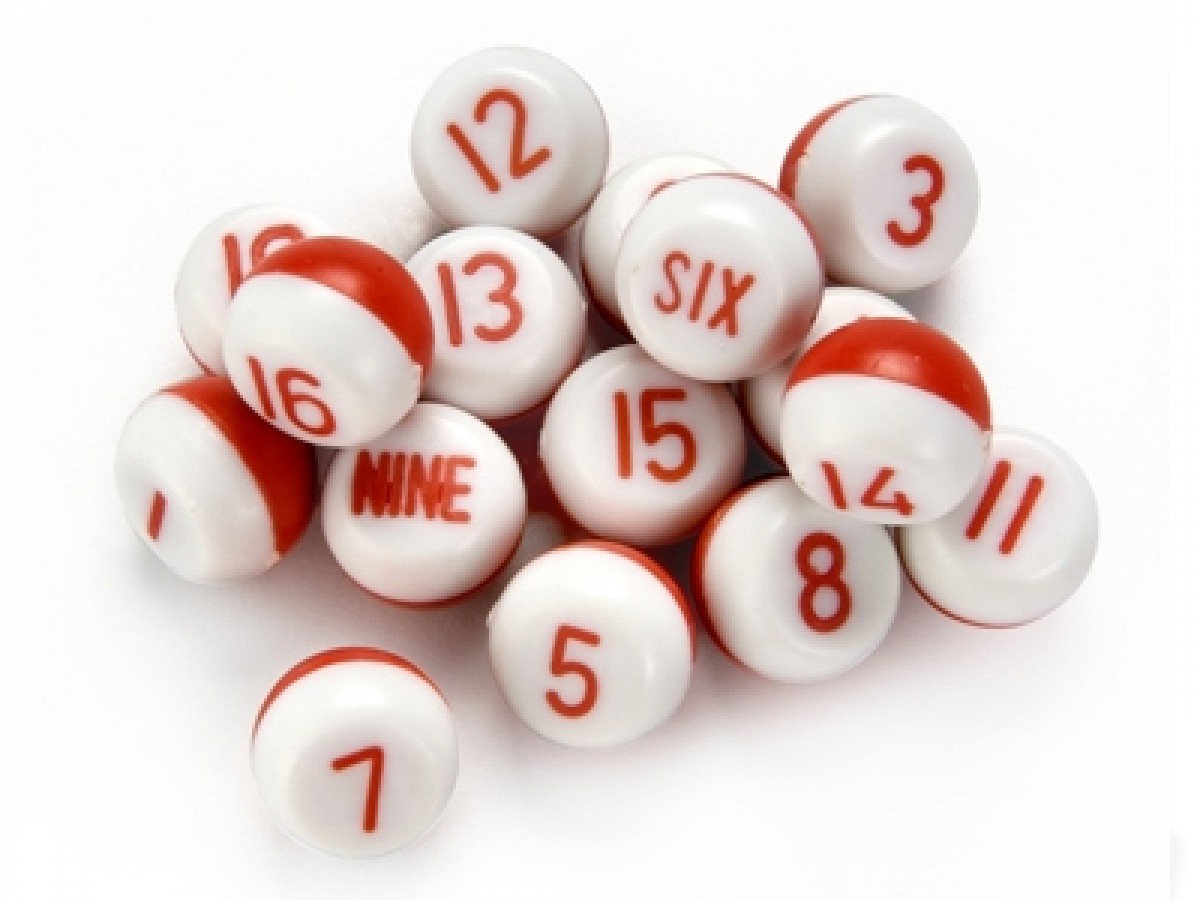 Bolitas para Botellita de Sorteo de Billar