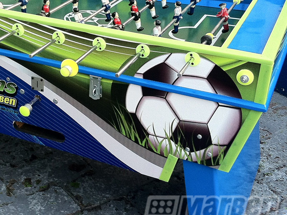 Futbolito Cancha con Plásticos en cajón