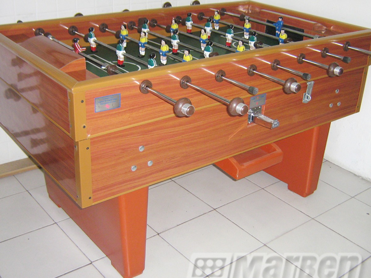 Futbolito Super Color Formica Caoba