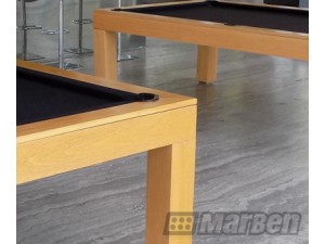 Mesa de Billar Península Madera Encino Color Encino Natural Mesa de Billar Península Madera Encino Color Encino Natural