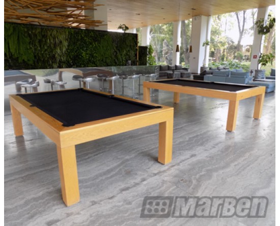 MESA DE BILLAR "PENINSULA" DE ENCINO - MAPLE MESA DE BILLAR "PENINSULA" DE ENCINO - MAPLE