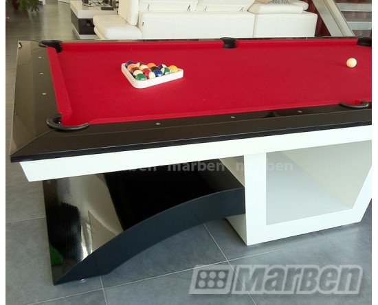 MESA DE BILLAR "BLACKDIAMOND" - BLANCA MESA DE BILLAR "BLACKDIAMOND" - BLANCA