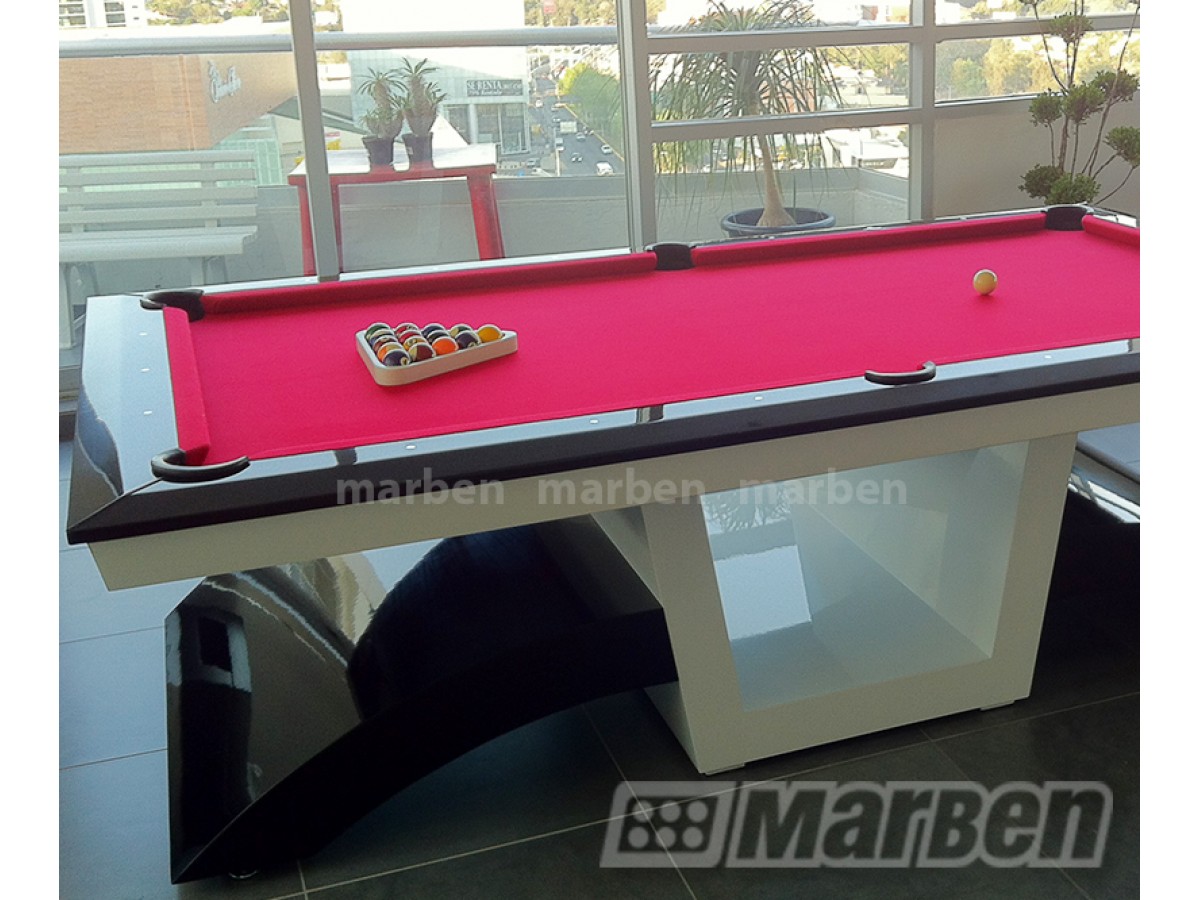 Mesa de Billar Blackdiamond Negra Mate Mesa de Billar Blackdiamond Negra Mate