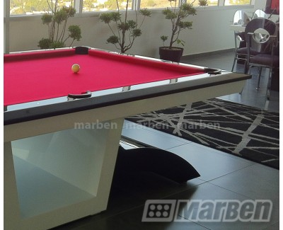 Mesa de Billar Blackdiamond Negra Mate Mesa de Billar Blackdiamond Negra Mate