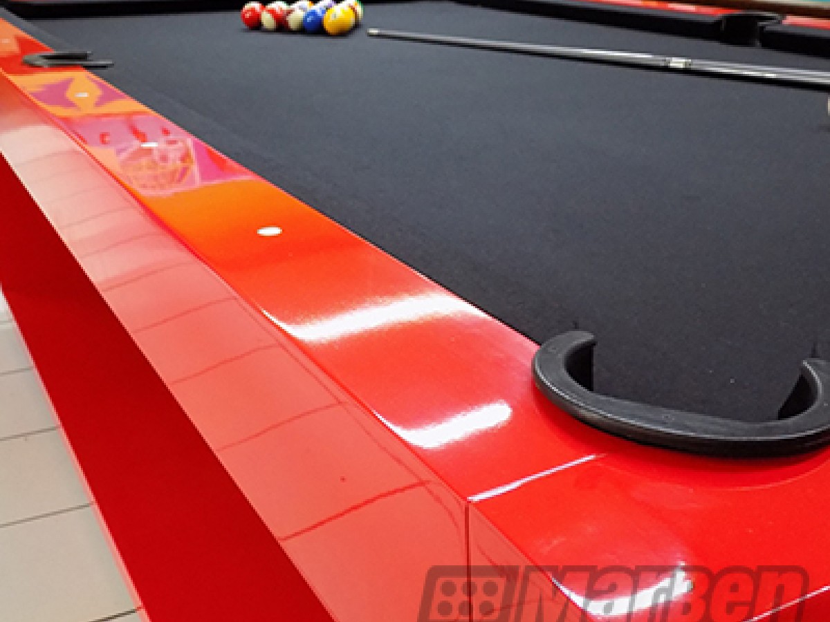 MESA DE BILLAR- MODELO: CUBE (ESTÁNDAR 8.5FT) (V)