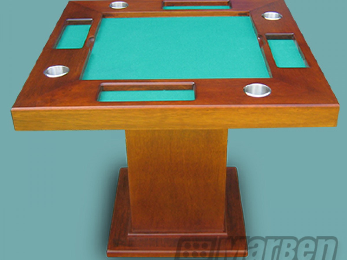 MESA DE JUEGO - PORTAVASOS - CUADRADA - DE BANAK (V)