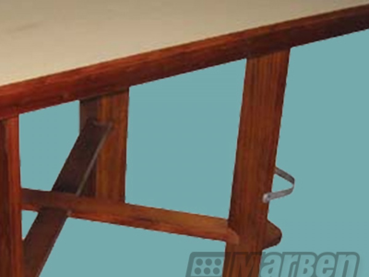 MESA DE DOMINO CLASICA, DE PINO (V)