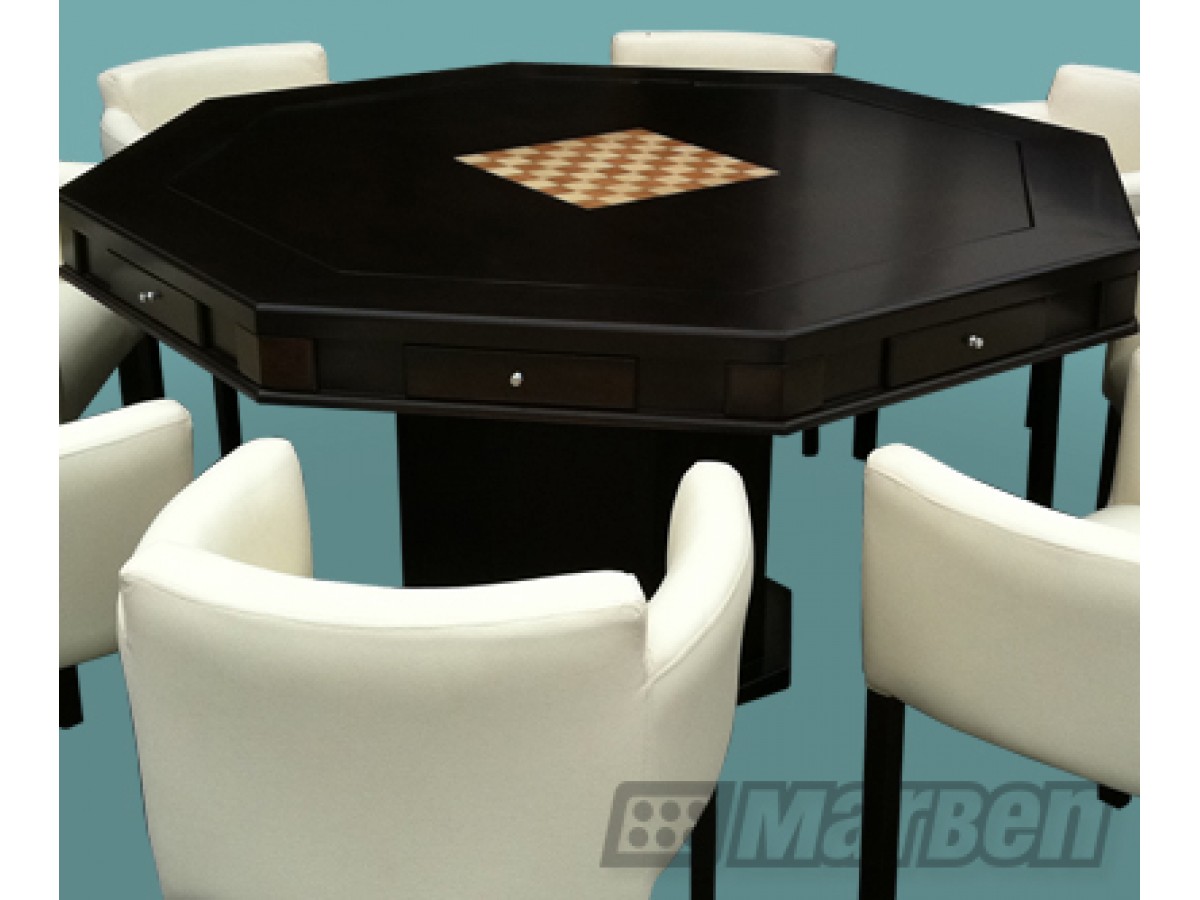 MESA DE JUEGO - DE LUJO - OCTAGONAL (DE BANACK) (V)  MESA DE JUEGO - DE LUJO - OCTAGONAL (DE BANACK) (V)