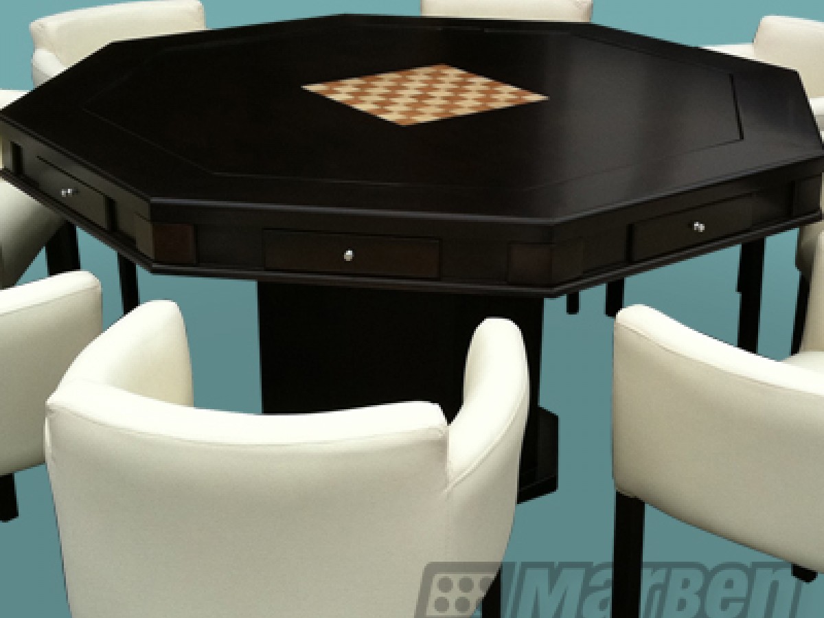 MESA DE JUEGO - DE LUJO - OCTAGONAL (DE BANACK) (V) 