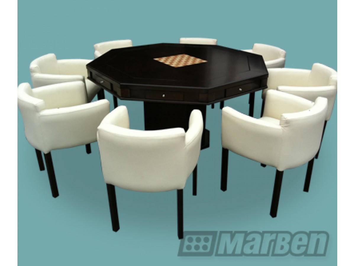 MESA DE JUEGO - DE LUJO - OCTAGONAL (DE BANACK) (V)  MESA DE JUEGO - DE LUJO - OCTAGONAL (DE BANACK) (V)